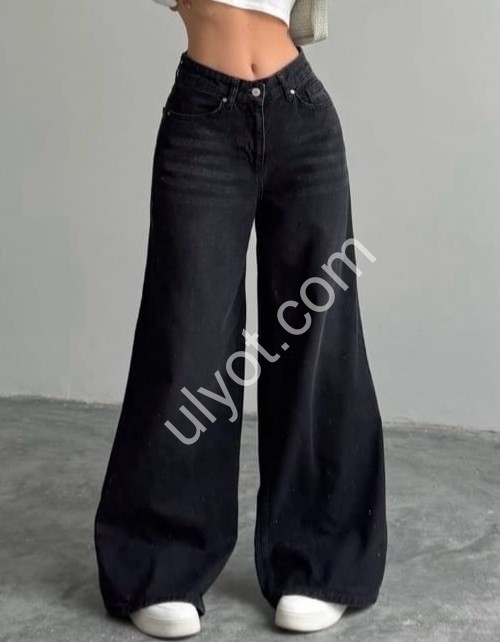 ДЖИНСЫ TOP SHOP (25-32) ЧЕРНЫЙ 8279