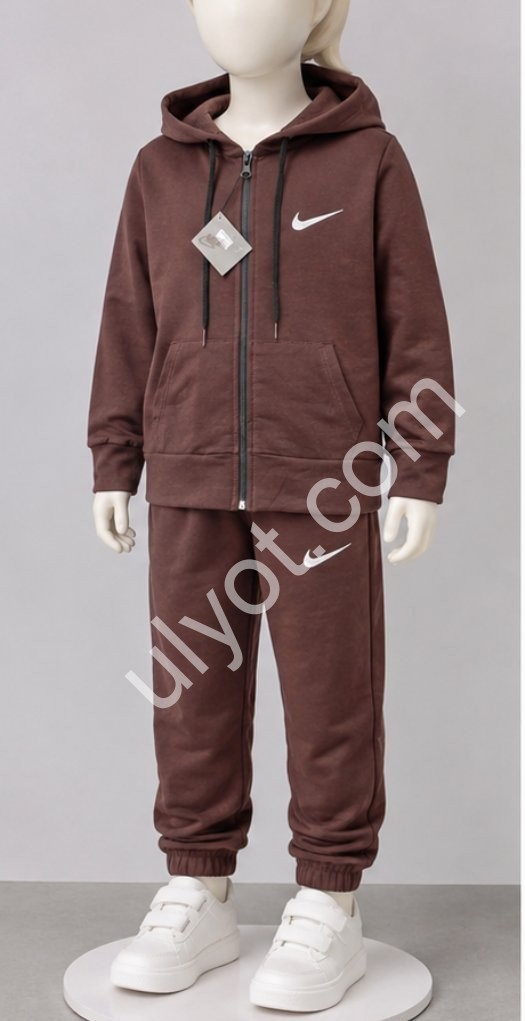 СПОРТ.КОСТЮМ N02 (26-34) МАНЖЕТ ШОКОЛАД 