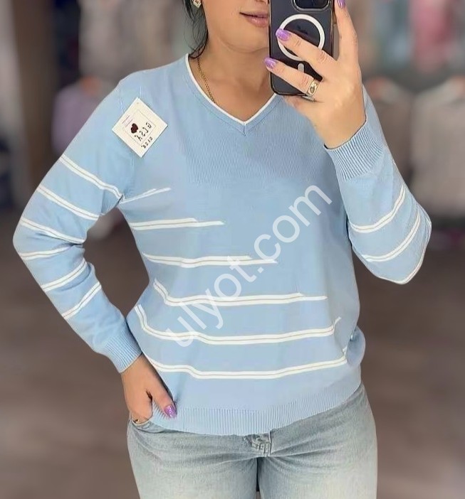СВІТЕР (ONE SIZE 46-52) МІКС 26137