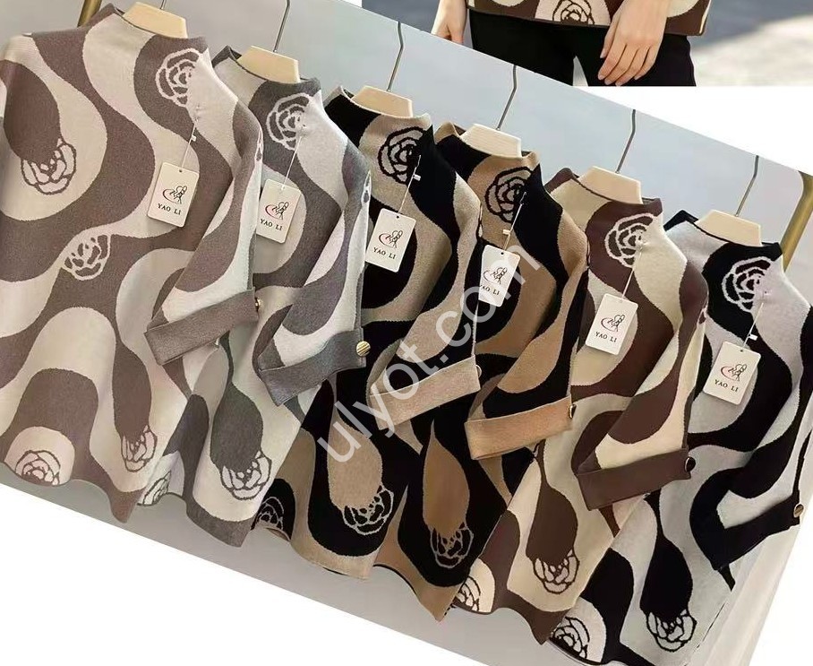 СВІТЕР (ONE SIZE 54-58) МІКС 345