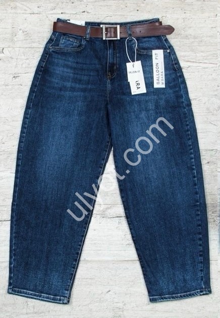 ДЖИНСЫ M.SARA (L-4XL) Т.СИНИЙ 1321-2