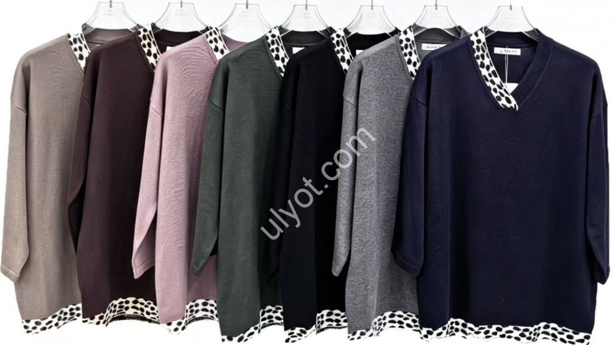 СВИТЕР (ONE SIZE 56-60) МИКС 8210