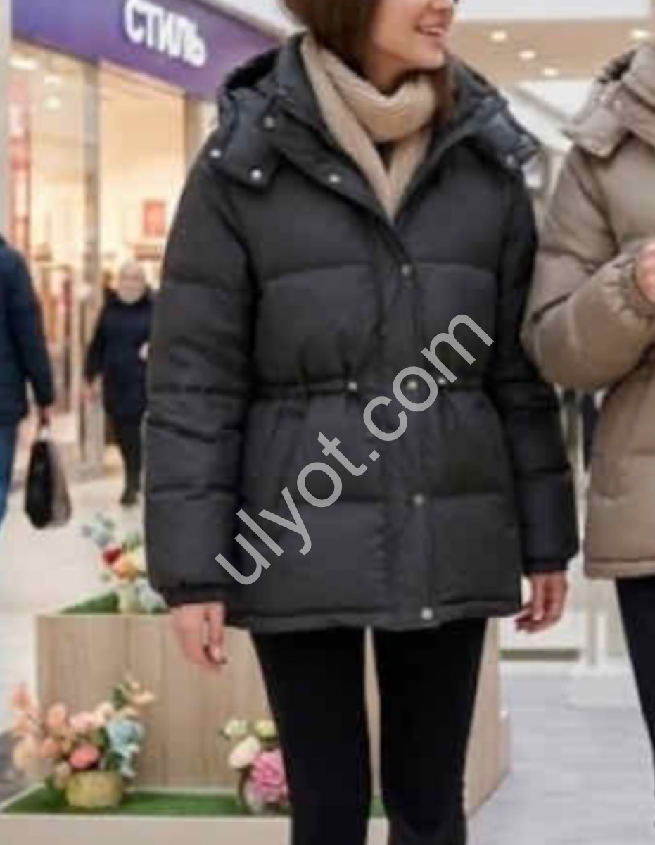КУРТКА (M-2XL) КОРИЧНЕВЫЙ K2605