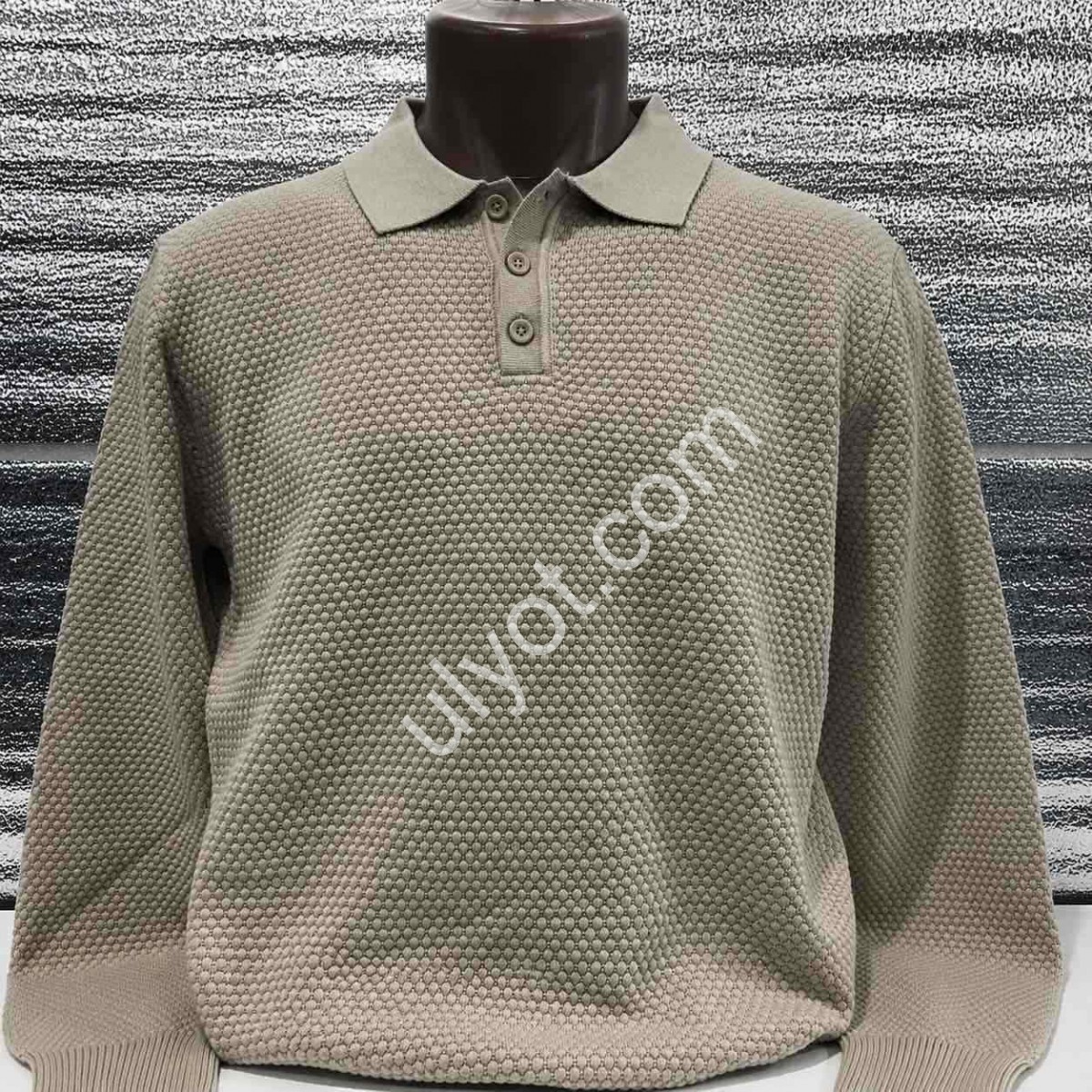 СВИТЕР (M-2XL) БЕЖ 136