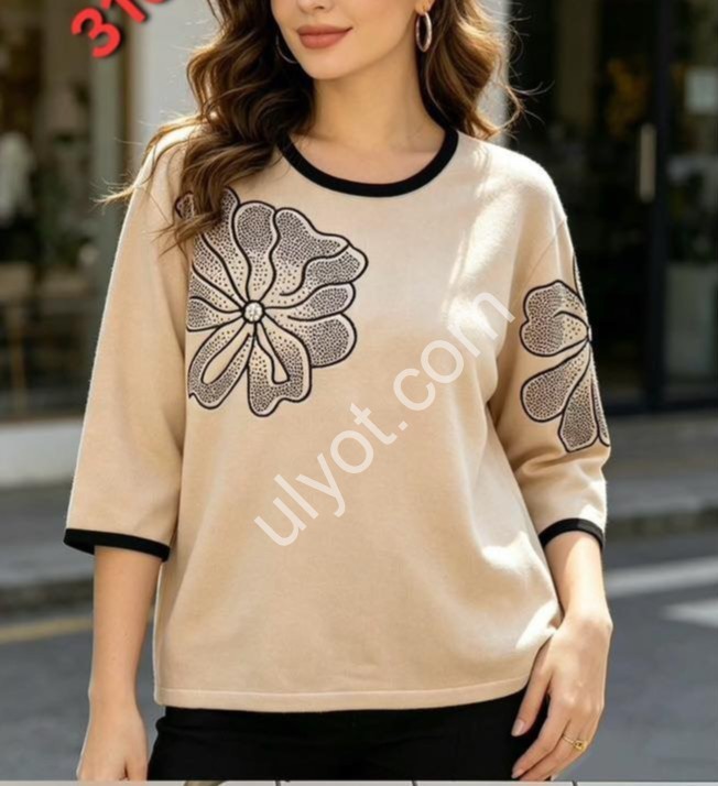 СВИТЕР (ONE SIZE 48-54) МИКС 3169