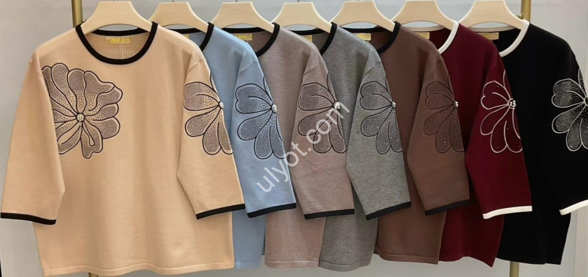 СВИТЕР (ONE SIZE 48-54) МИКС 3169