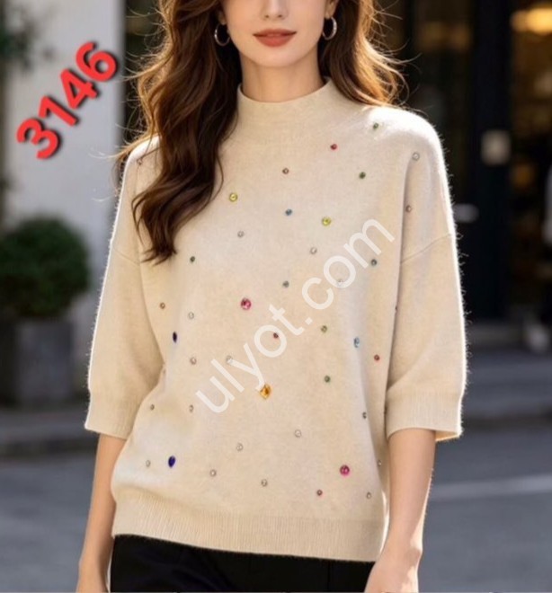 СВИТЕР (ONE SIZE 48-54) МИКС 3146