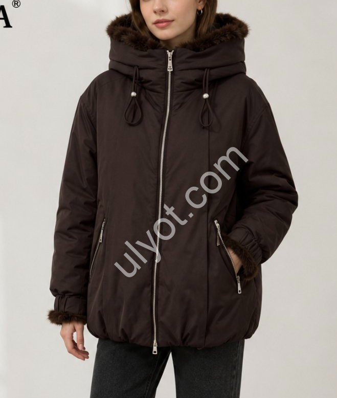 КУРТКА (S-XL) БОРДО 9909