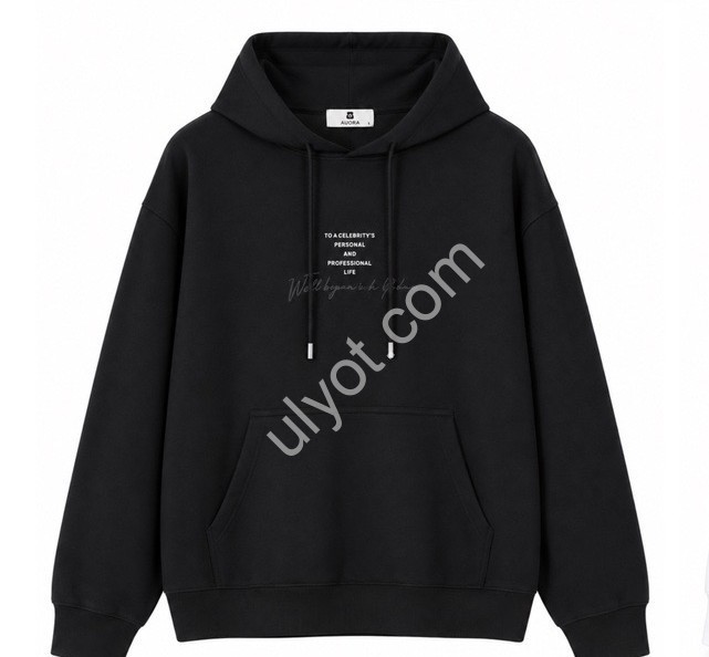 СВИТШОТ AUDSA (S-2XL) ЧЕРНЫЙ 0010