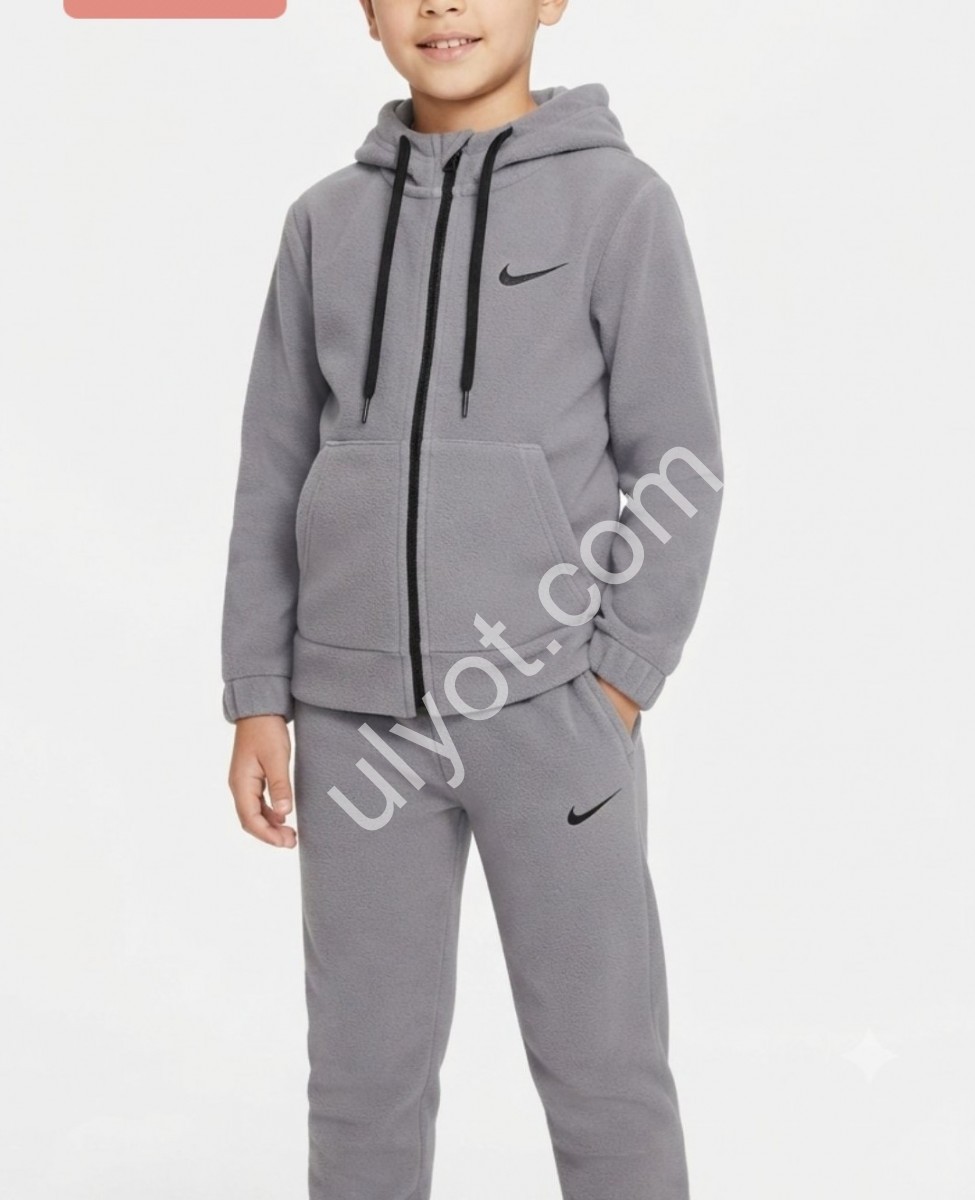 КОСТЮМ N02 (36-44) ФЛИС МАНЖЕТ СЕРЫЙ 