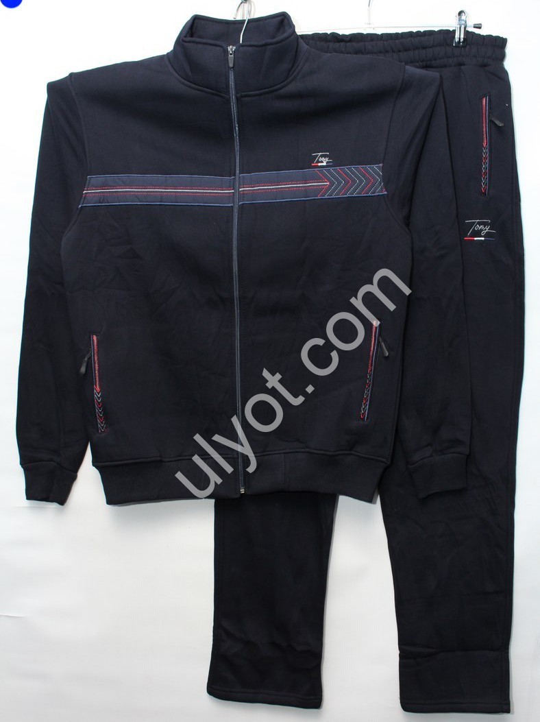 CПОРТ.КОСТЮМ (3XL-6XL) БАЙКА ПРЯМОЙ Т.СИНИЙ 6281