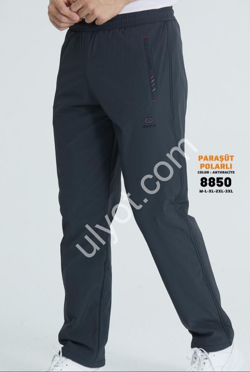 ШТАНЫ ШУТЕР (M-3XL) ФЛИС ПРЯМОЙ ГРАФИТ 8850