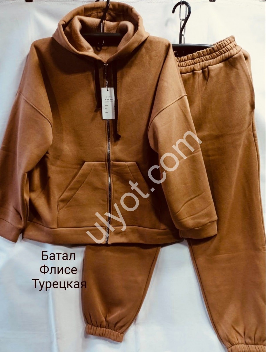КОСТЮМ (50-60) ФЛІС КОРИЧНЕВИЙ