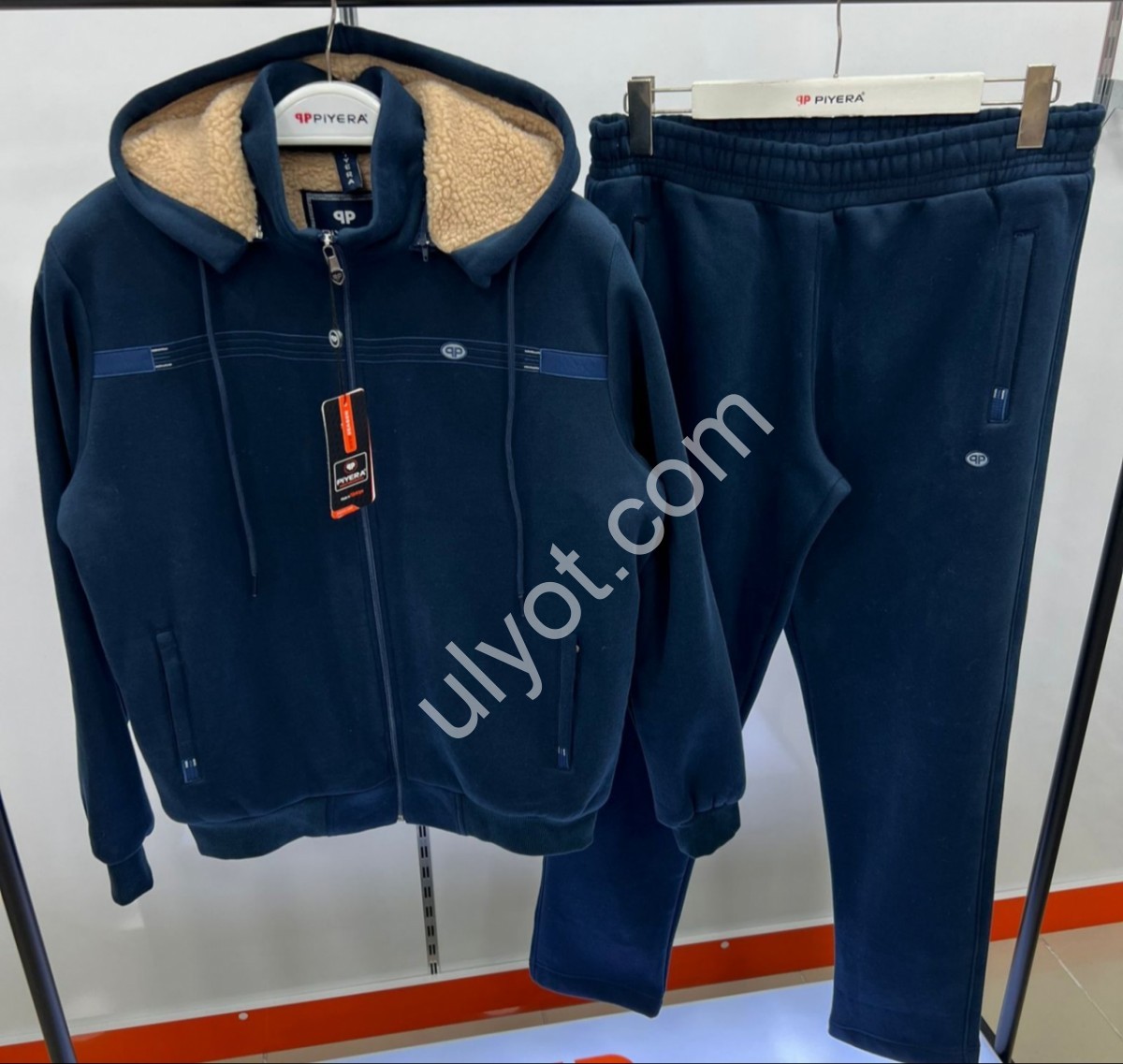 СПОРТ.КОСТЮМ PIYERA (XL-5XL) МЕХ ПРЯМОЙ ПАРЛАМЕНТ 5210