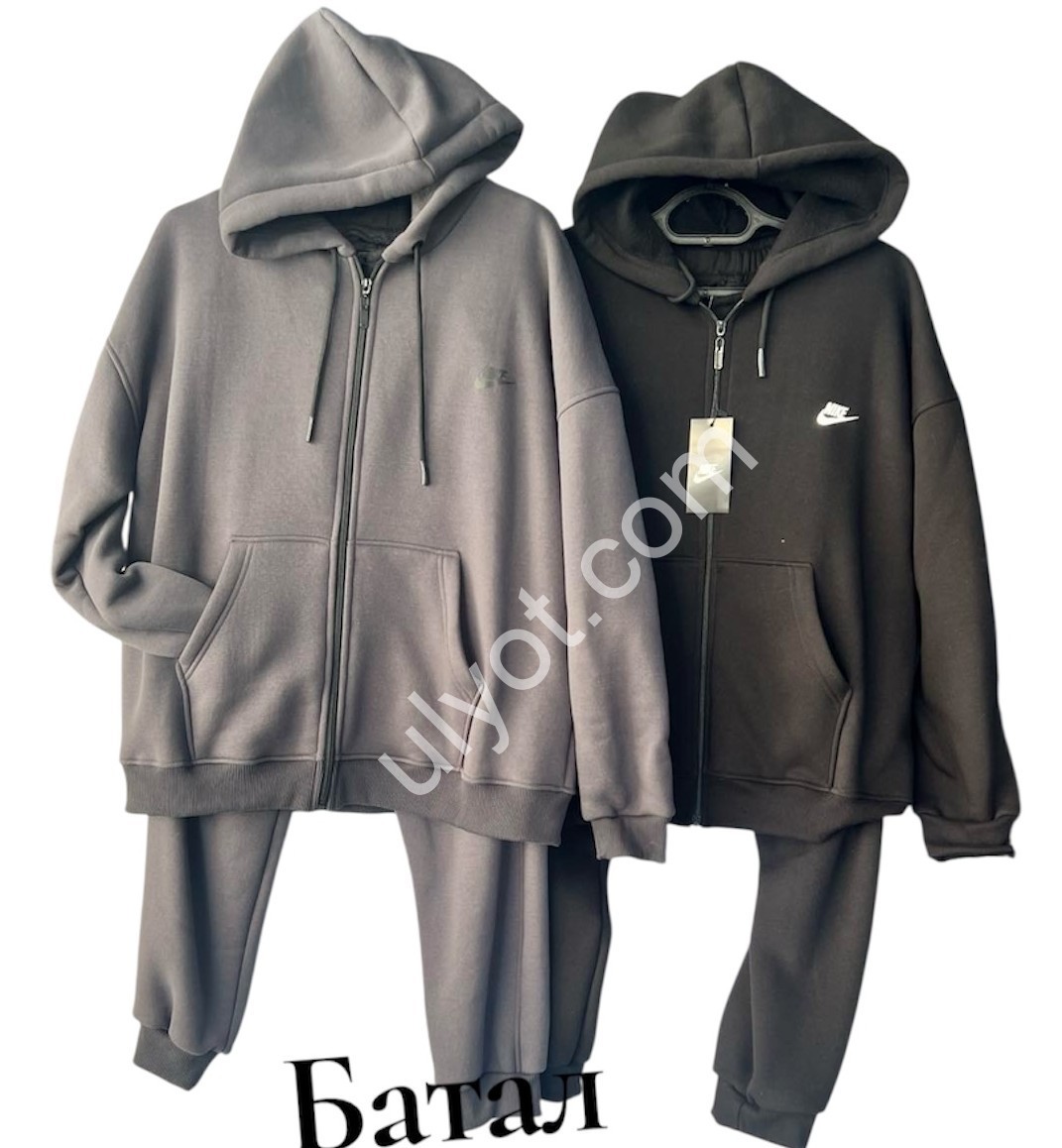 КОСТЮМ N02 (56-62) ФЛІС МАНЖЕТ СІРИЙ