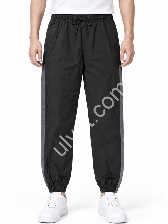 СПОРТ.ШТАНИ (M-3XL) МАНЖЕТ ЧОРНИЙ 279