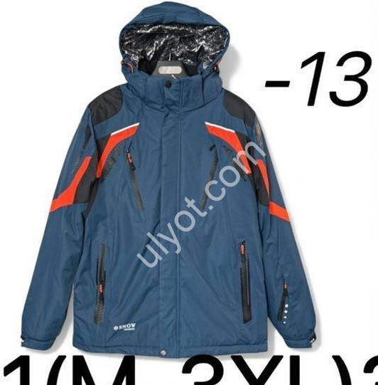 КУРТКА ТЕРМО (M-3XL) СИНИЙ 22091-13