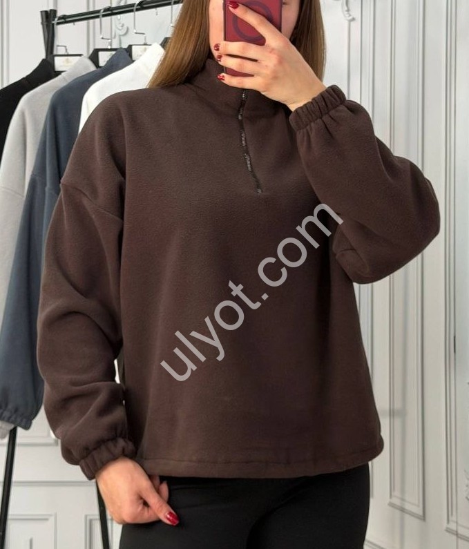 БАТНИК (42-52) ФЛІС ЧОРНИЙ 7101