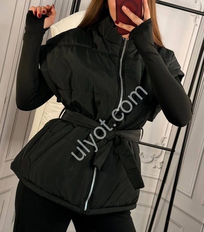 ЖИЛОТКА (S-XL) ЧОРНИЙ 8087
