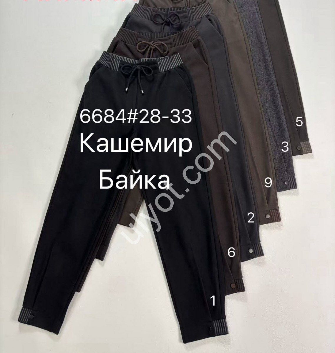 ШТАНИ (28-33) БАЙКА КОРИЧНЕВИЙ 6684-6