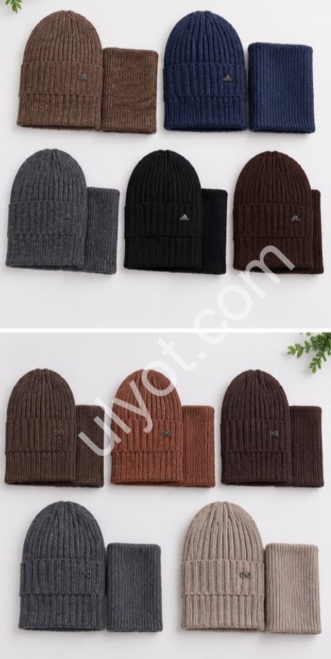 КОМПЛЕКТ (ONE SIZE 54-56) ФЛИС МИКС 