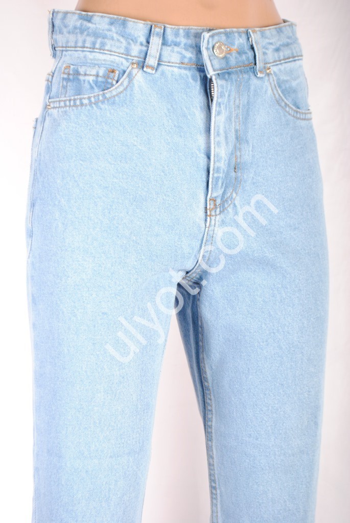 Фото 2 ДЖИНСЫ TOP SHOP (25-32) ГОЛУБОЙ 4615