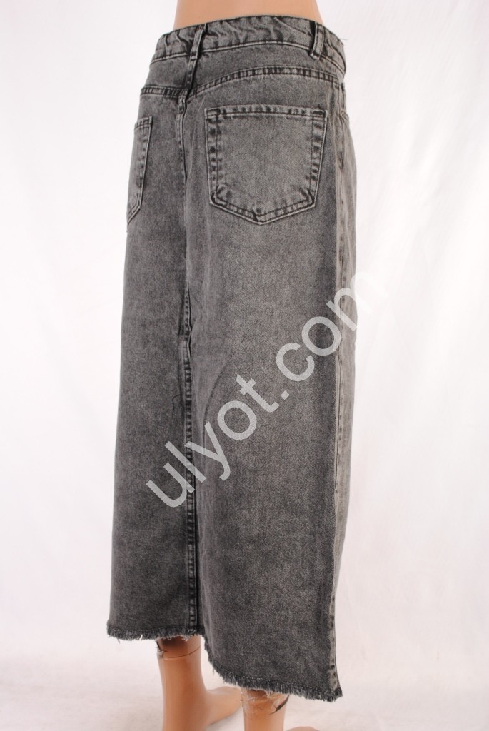 ЮБКА TOP SHOP (S-XL) ГРАФИТ 5419