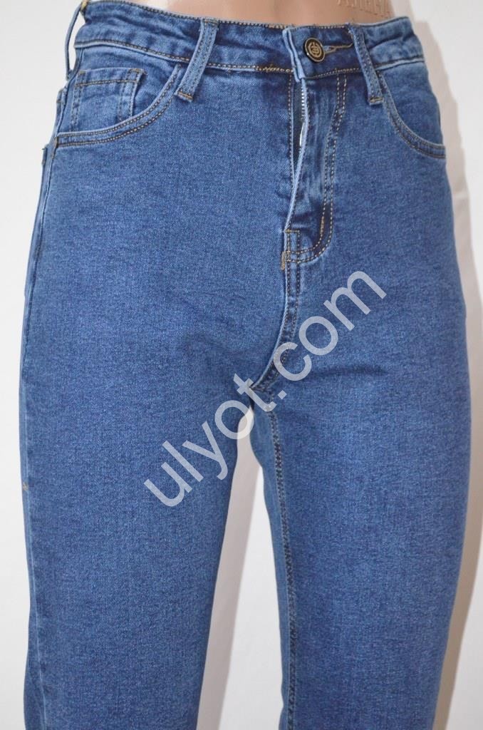 Фото 2 ДЖИНСЫ FOREST JEANS (25-30) СИНИЙ БАЙКА 3327