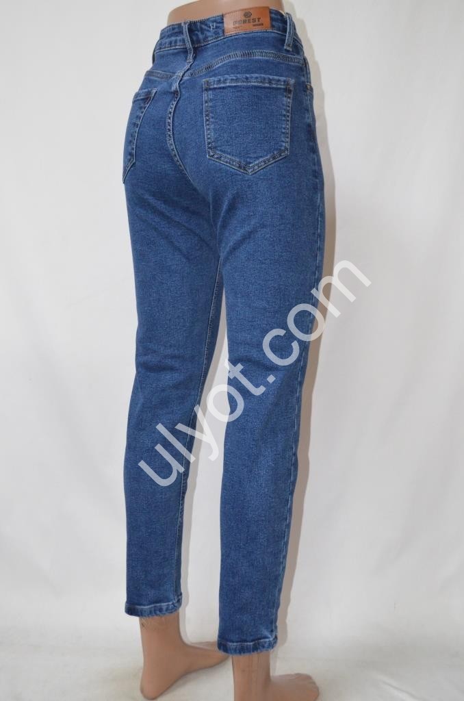 Фото 3 ДЖИНСЫ FOREST JEANS (25-30) СИНИЙ БАЙКА 3327