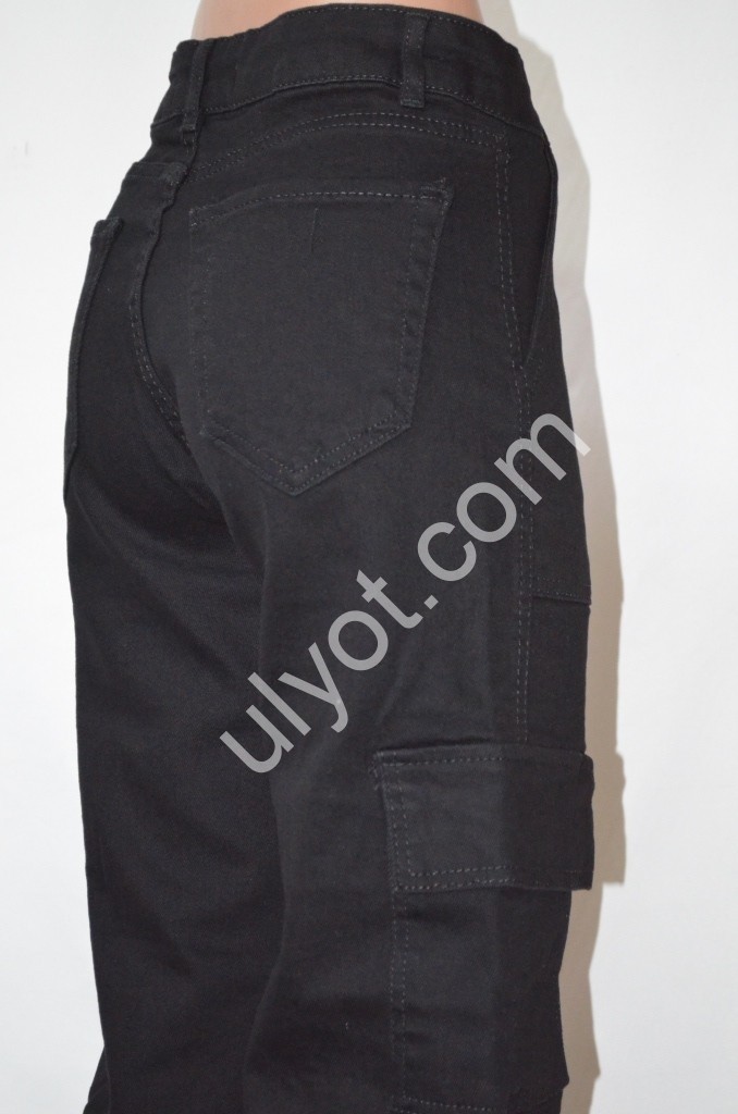 ДЖИНСЫ MIELE WOMAN (34-42) ЧЕРНЫЙ 635