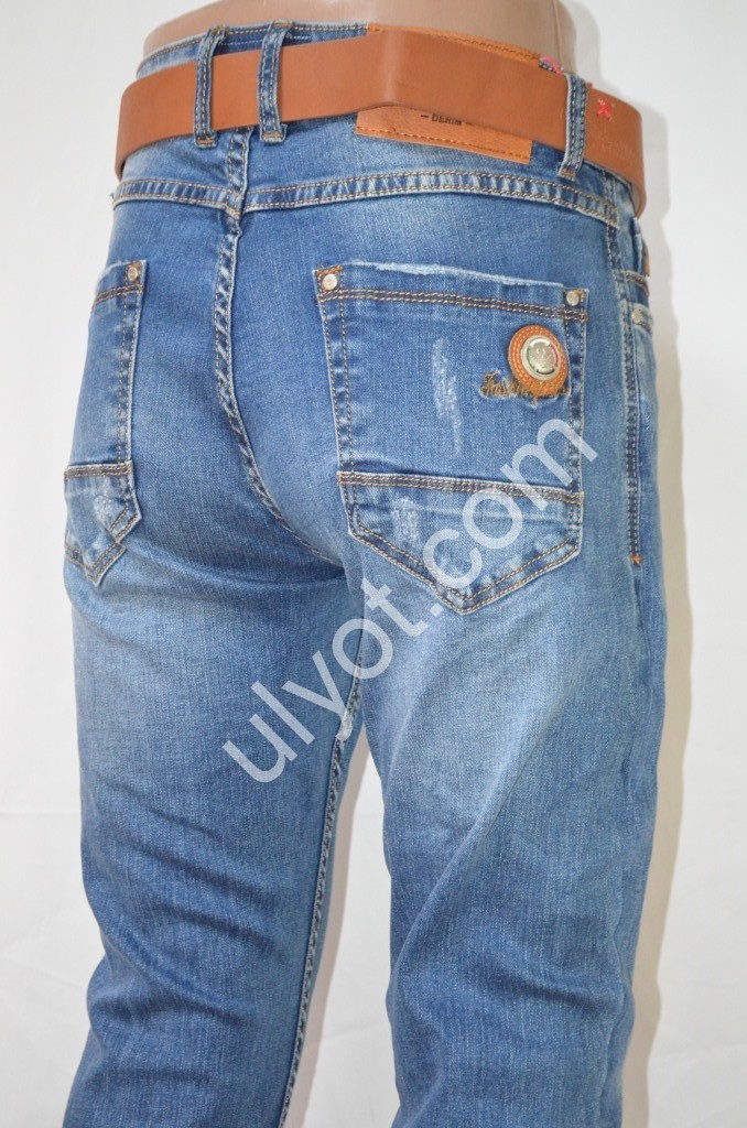 ДЖИНСИ RESALSA (30-38) СИНІЙ 10034