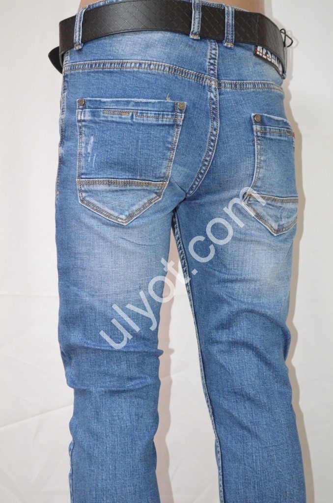 ДЖИНСИ RESALSA (27-33) СИНІЙ 9687