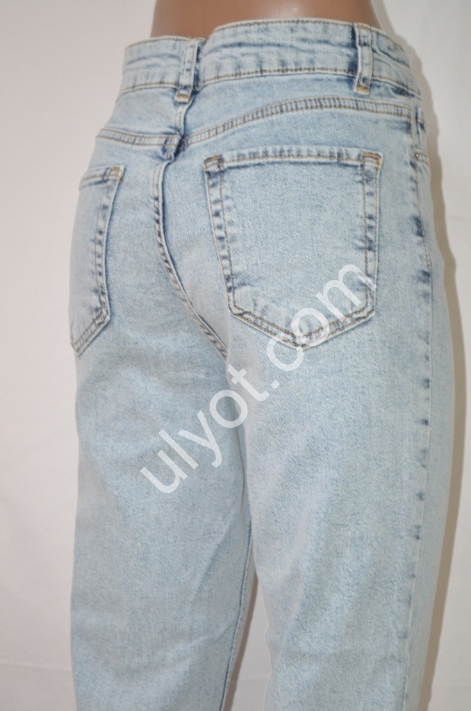 ДЖИНСЫ TOP SHOP (25-32) СВ.ГОЛУБОЙ 4711