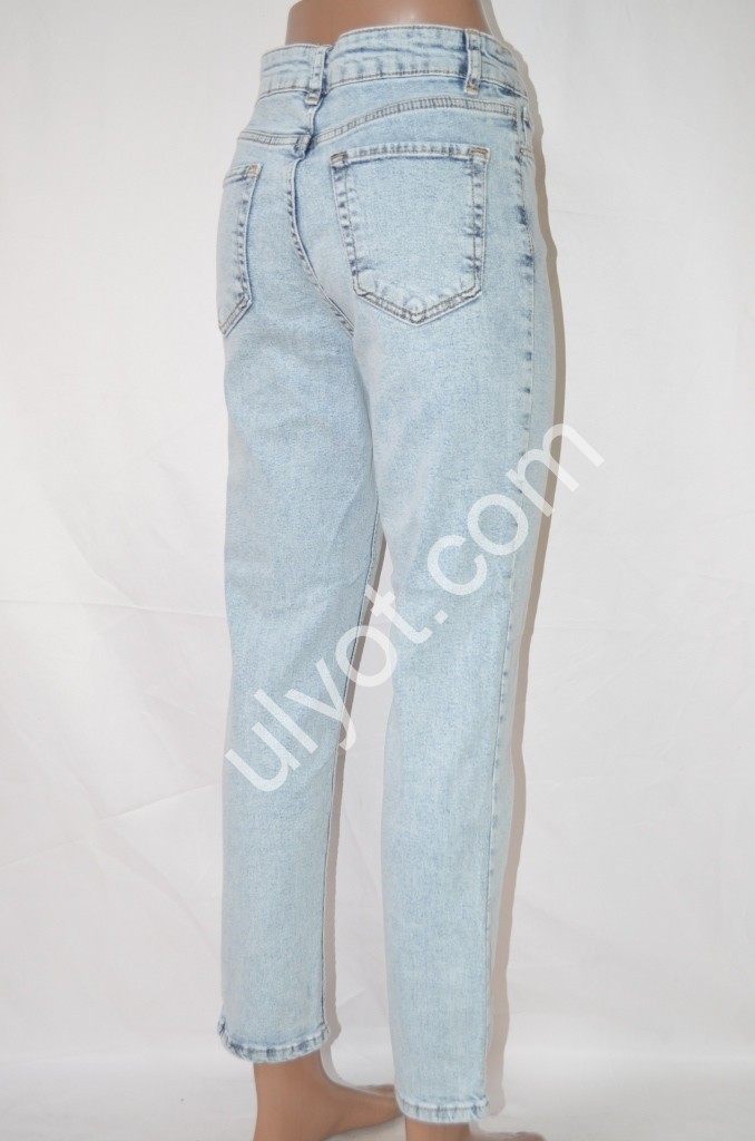 Фото 3 ДЖИНСЫ TOP SHOP (25-32) СВ.ГОЛУБОЙ 4711