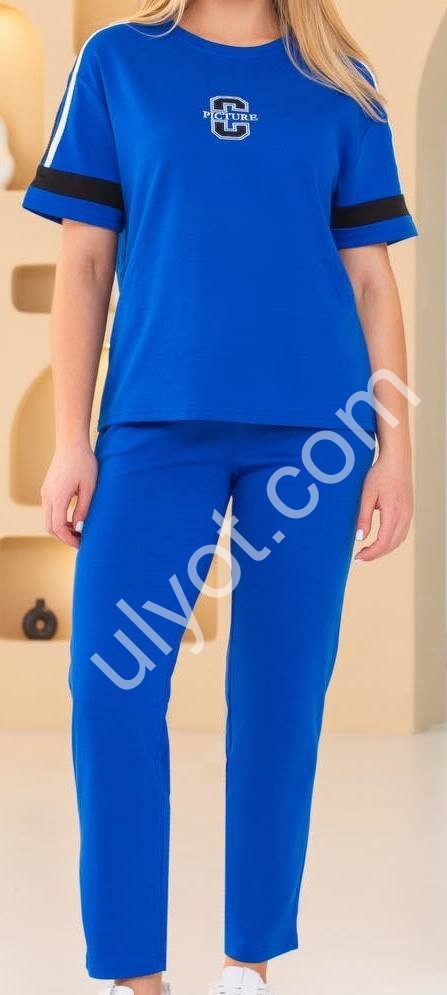 КОСТЮМ (L-4XL) ЧОРНИЙ 5016