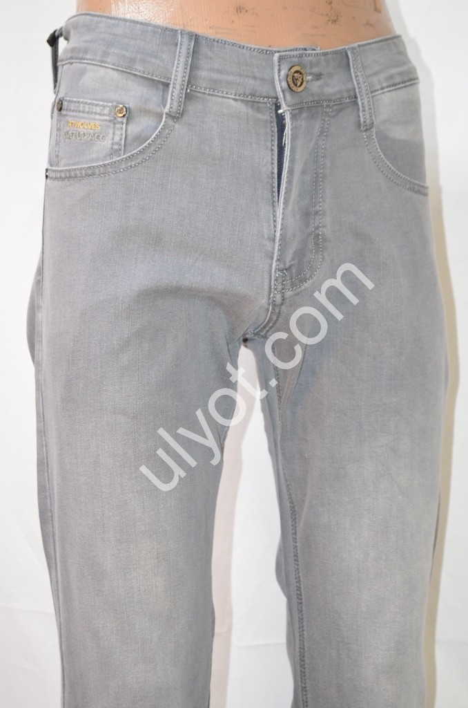 Фото 2 ДЖИНСИ ATWOLVES (29-38) СІРИЙ 6682