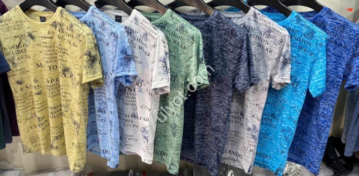 Фото 1 ФУТБОЛКА (M-2XL) ЖЕЛТЫЙ 6814