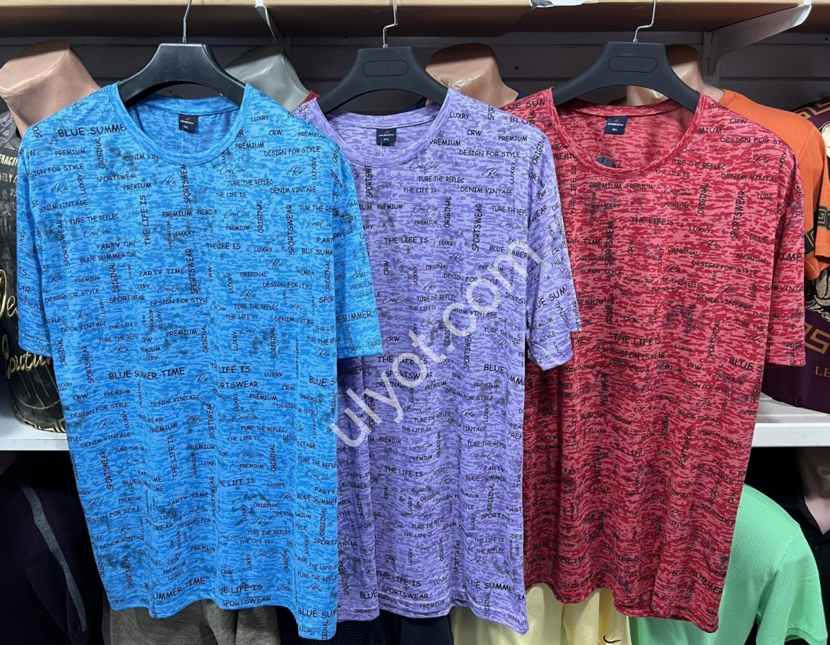 ФУТБОЛКА (3XL-6XL) ЧЕРВОНИЙ 6320