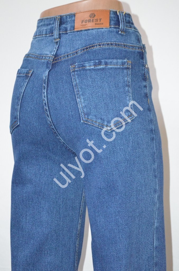 ДЖИНСЫ FOREST JEANS (25-28) СИНИЙ 3583