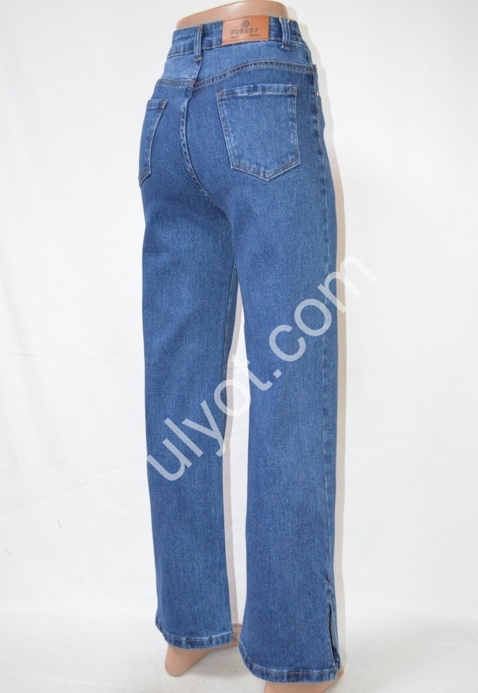 Фото 3 ДЖИНСЫ FOREST JEANS (25-28) СИНИЙ 3583