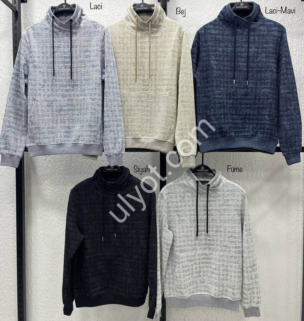 СВІТЕР VIP STENDO (M-2XL) СІРИЙ 243523