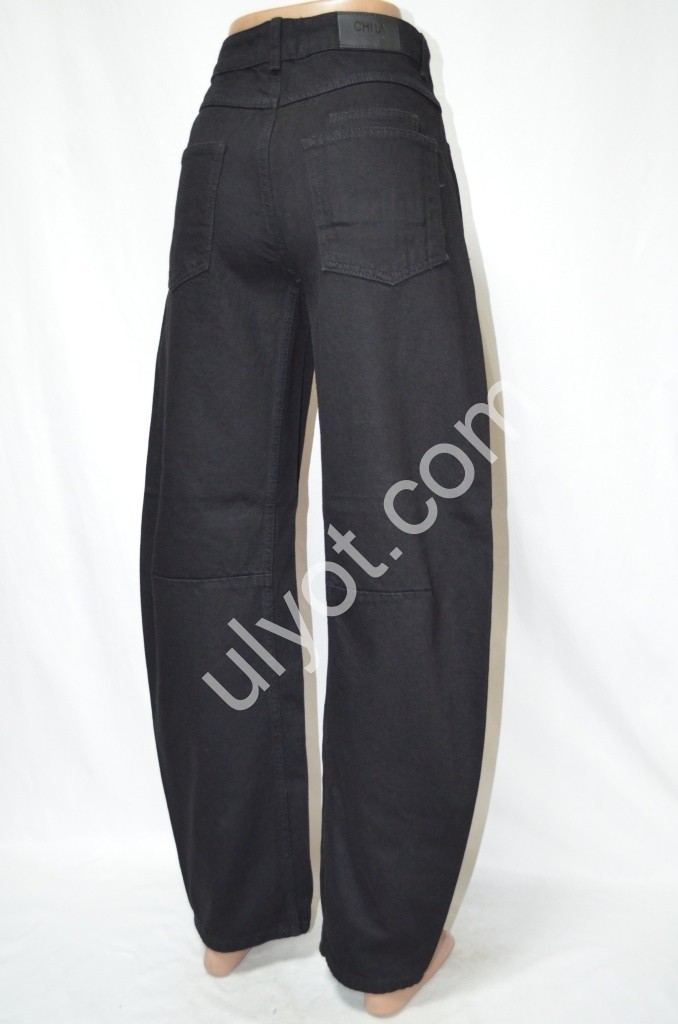 Фото 3 ДЖИНСЫ CHILA (34-42) ЧЕРНЫЙ 2002-2676
