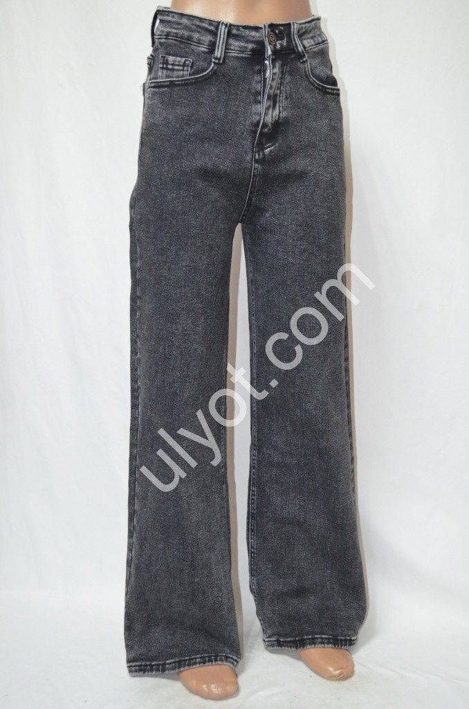 ДЖИНСЫ FOREST JEANS (25-30) ГРАФИТ БАЙКА 3655