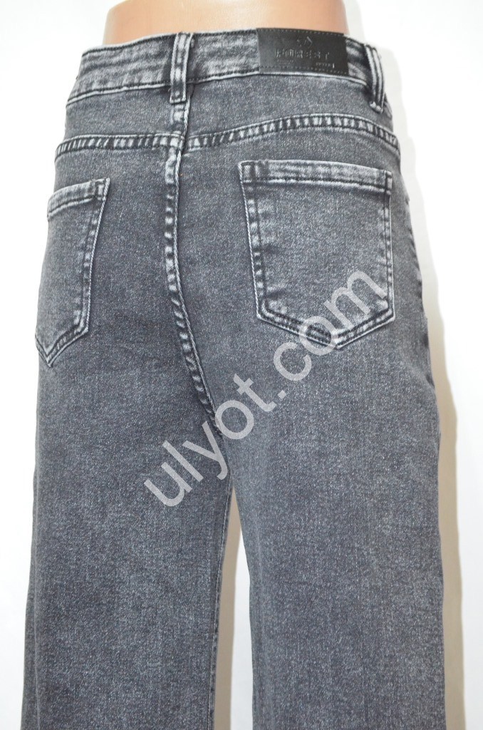 ДЖИНСЫ FOREST JEANS (25-30) ГРАФИТ БАЙКА 3655