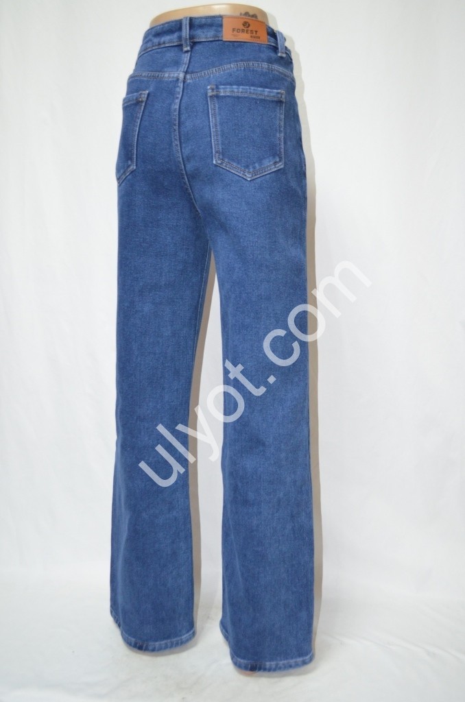 Фото 3 ДЖИНСИ FOREST JEANS (25-28) Т.СИНІЙ ФЛІС 3686