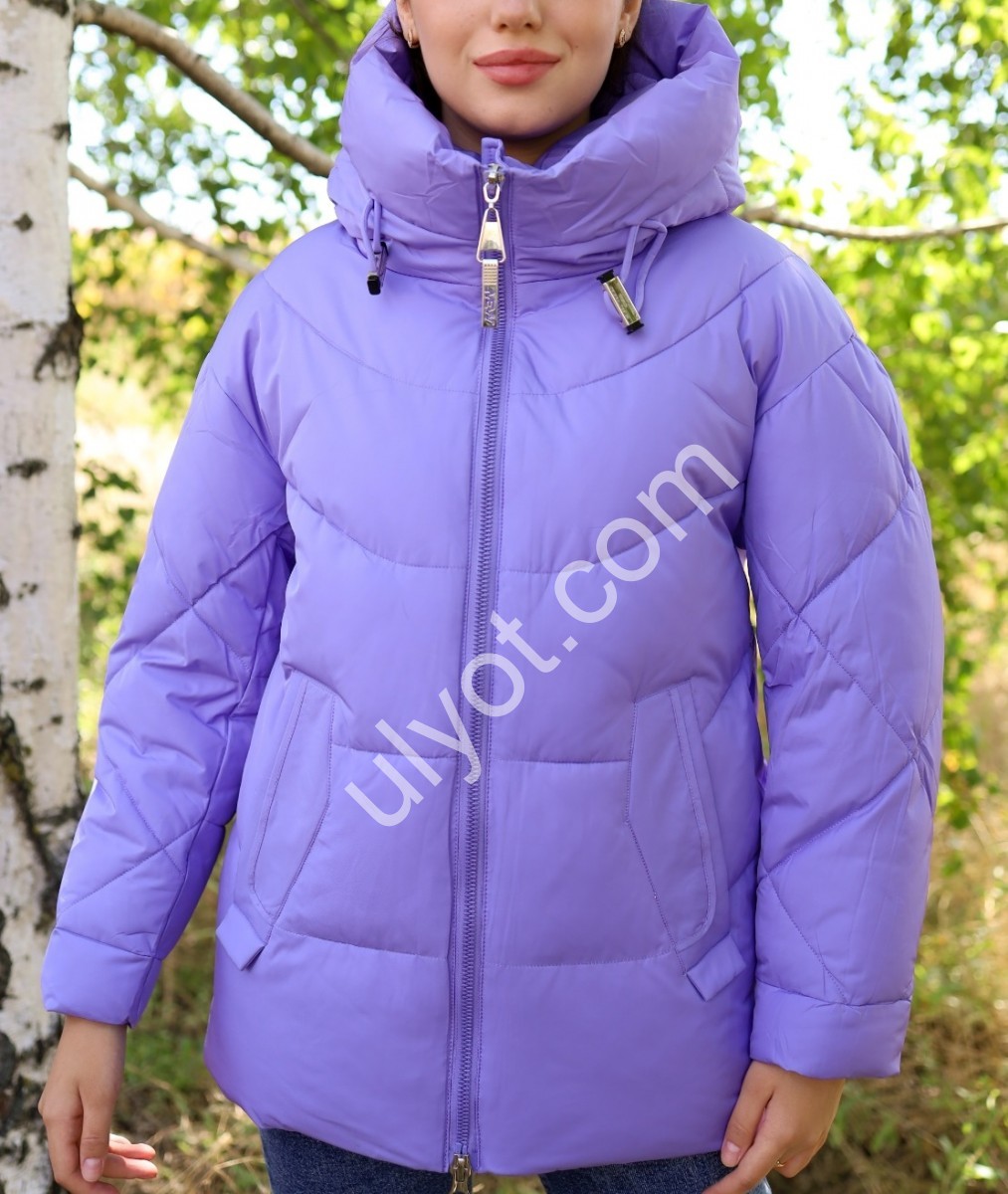 КУРТКА MAX RITA (S-2XL) СИРЕНЕВЫЙ 1105