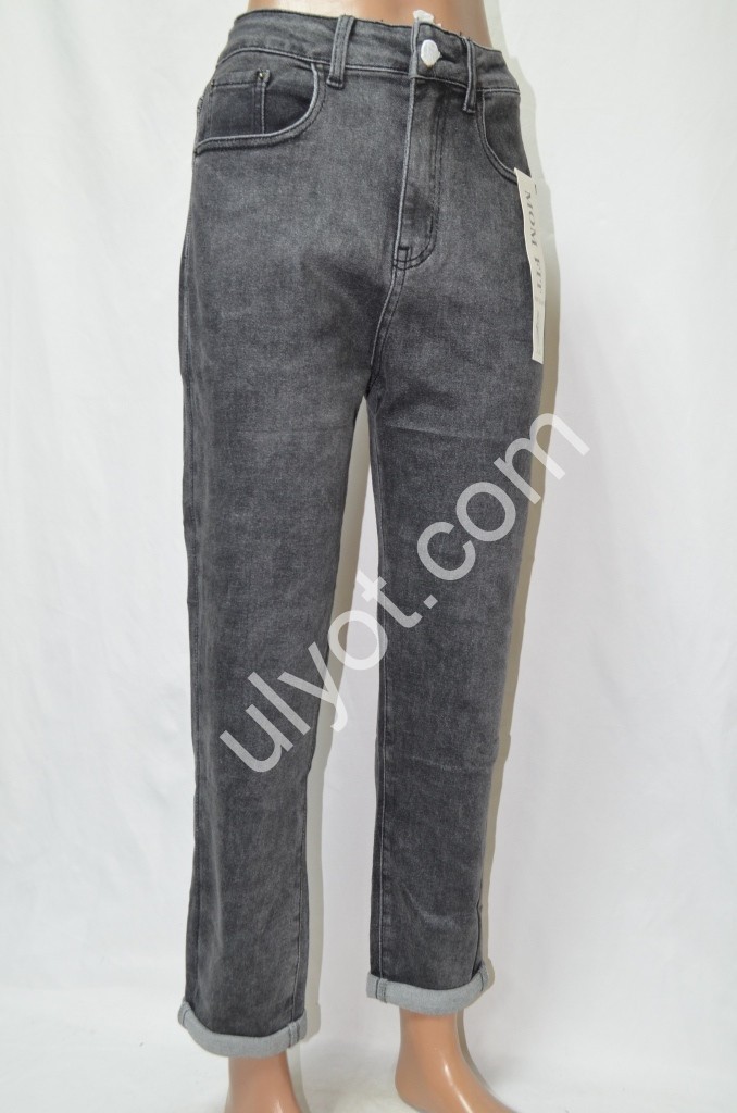 ДЖИНСЫ NEW JEANS (28-33) ГРАФИТ 536