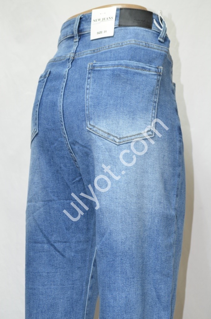 ДЖИНСИ NEW JEANS (31-38) Т.ГОЛУБИЙ 523