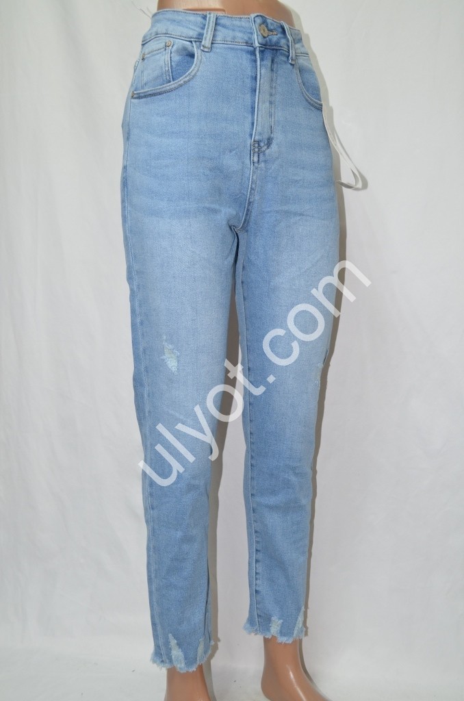 ДЖИНСЫ NEW JEANS (25-30) ГОЛУБОЙ 512