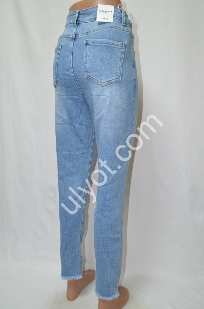 Фото 3 ДЖИНСЫ NEW JEANS (25-30) ГОЛУБОЙ 512